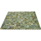 20-pack Skosh 11.6 in. x 11.6 in. Glossy Tortilla Brown Glass Mosaic Wall and Floor Tile (18.69 sq ft/case) - Sample