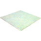 Light Bone White 12x12 Glossy Uniform Square Glass Mosaic Tile (20 pack, 18.69 sq ft/case) - Sample