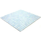 20-pack Skosh 11.6 in. x 11.6 in. Glossy Honeydew Green Glass Mosaic Wall and Floor Tile (18.69 sq ft/case) - Sample