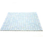20-pack Skosh 11.6 in. x 11.6 in. Glossy Honeydew Green Glass Mosaic Wall and Floor Tile (18.69 sq ft/case) - Sample