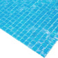 20-pack Skosh 11.6 in. x 11.6 in. Glossy Sea Blue Glass Mosaic Wall and Floor Tile (18.69 sq ft/case)