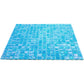 20-pack Skosh 11.6 in. x 11.6 in. Glossy Sea Blue Glass Mosaic Wall and Floor Tile (18.69 sq ft/case)