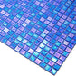 Azure Blue 12x12 Glossy Uniform Square Glass Mosaic Tile (20 pack, 18.69 sq ft/case) - Sample