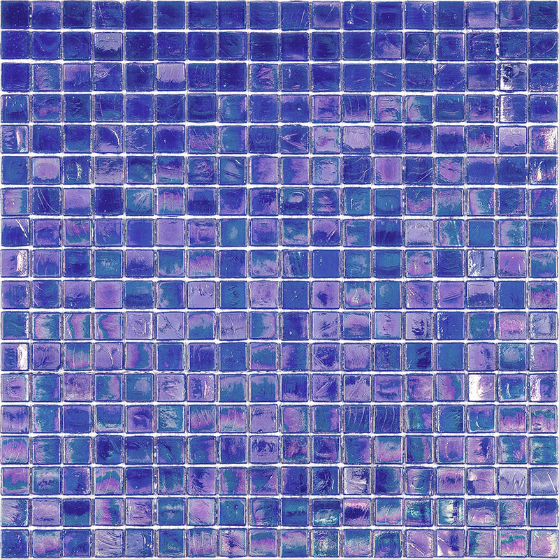 Egyptian Blue 12x12 Glossy Uniform Square Glass Mosaic Tile (20 pack, 18.69 sq ft/case) - Sample
