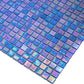 Egyptian Blue 12x12 Glossy Uniform Square Glass Mosaic Tile (20 pack, 18.69 sq ft/case) - Sample