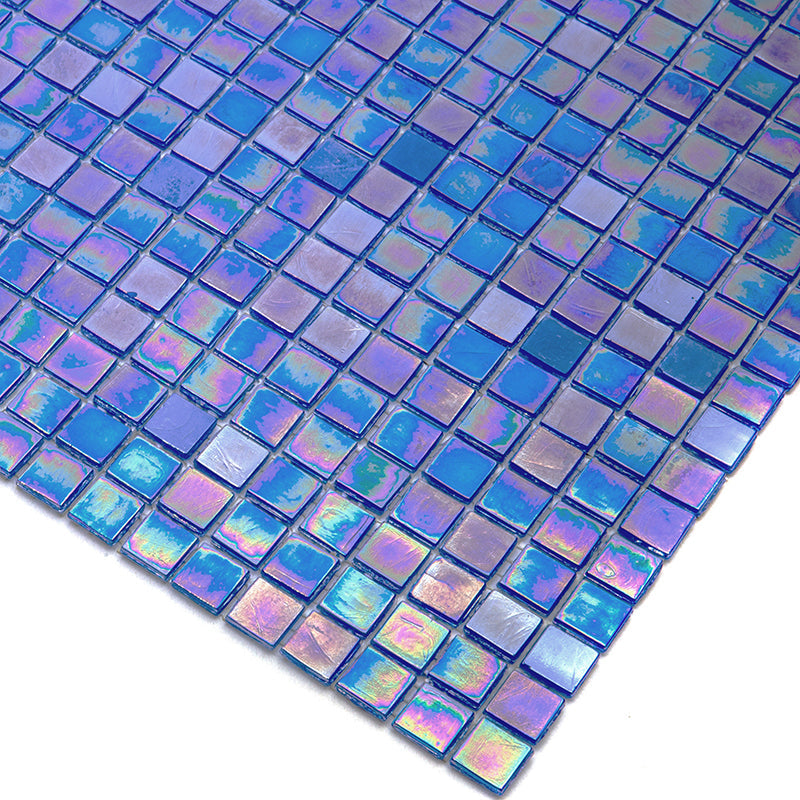 Egyptian Blue 12x12 Glossy Uniform Square Glass Mosaic Tile (20 pack, 18.69 sq ft/case) - Sample