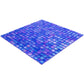 Light Tiffany Blue 12x12 Glossy Uniform Square Glass Mosaic Tile (20 pack, 18.69 sq ft/case) - Sample