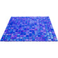 Light Tiffany Blue 12x12 Glossy Uniform Square Glass Mosaic Tile (20 pack, 18.69 sq ft/case) - Sample