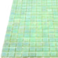 20-pack Skosh 11.6 in. x 11.6 in. Glossy Ultramarine Green Glass Mosaic Wall and Floor Tile (18.69 sq ft/case)