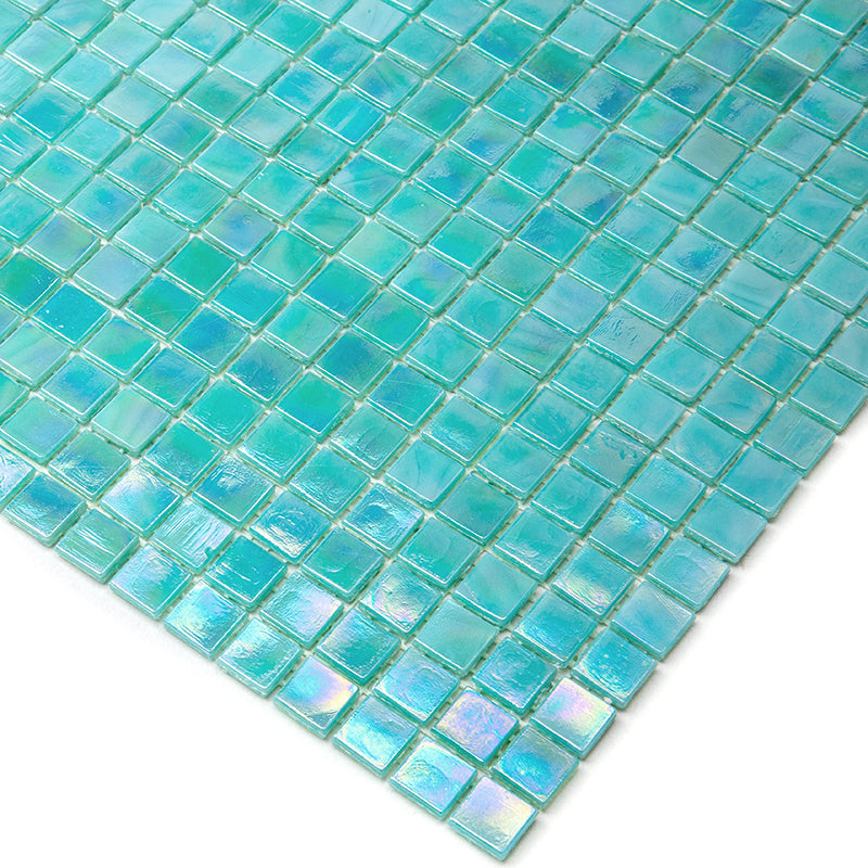 Lincoln Green 12x12 Glossy Uniform Square Glass Mosaic Tile (20 pack, 18.69 sq ft/case) - Sample