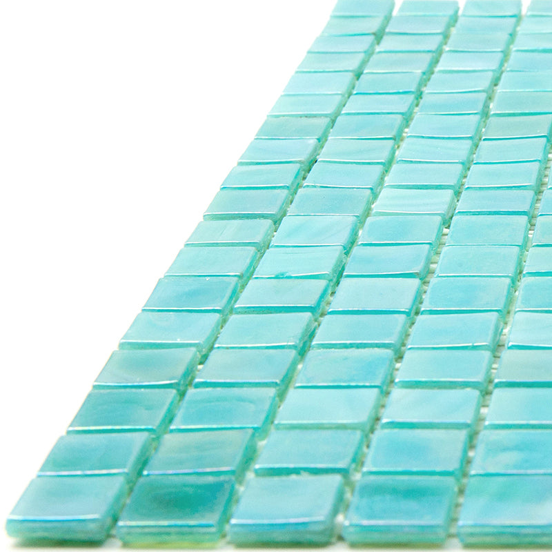 Lincoln Green 12x12 Glossy Uniform Square Glass Mosaic Tile (20 pack, 18.69 sq ft/case) - Sample