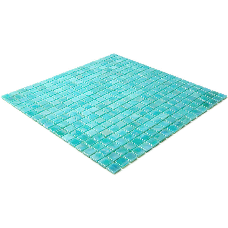 Lincoln Green 12x12 Glossy Uniform Square Glass Mosaic Tile (20 pack, 18.69 sq ft/case) - Sample