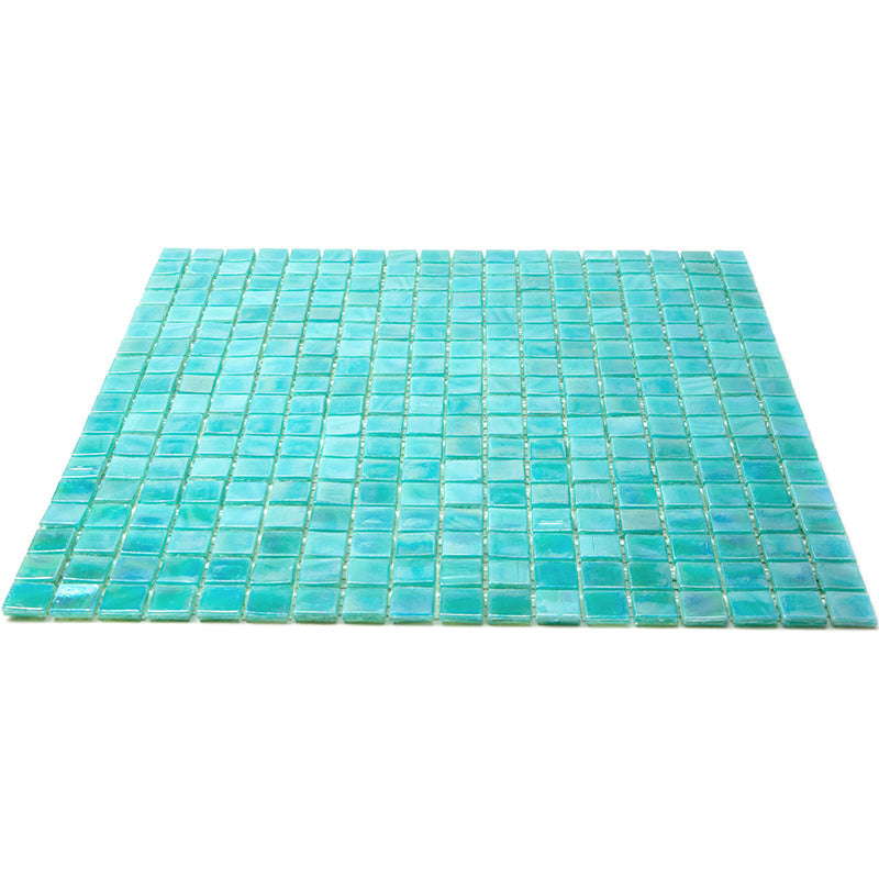 Lincoln Green 12x12 Glossy Uniform Square Glass Mosaic Tile (20 pack, 18.69 sq ft/case) - Sample