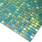 Grenn-Blue 12x12 Glossy Uniform Square Glass Mosaic Tile (20 pack, 18.69 sq ft/case) - Sample