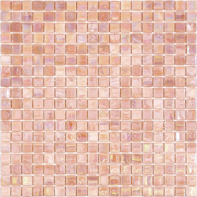 20-pack Skosh 11.6 in. x 11.6 in. Glossy Tuscan Beige Glass Mosaic Wall and Floor Tile (18.69 sq ft/case)