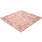 20-pack Skosh 11.6 in. x 11.6 in. Glossy Tuscan Beige Glass Mosaic Wall and Floor Tile (18.69 sq ft/case) - Sample