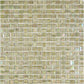 20-pack Skosh 11.6 in. x 11.6 in. Glossy Yellowish Gray Glass Mosaic Wall and Floor Tile (18.69 sq ft/case) - Sample