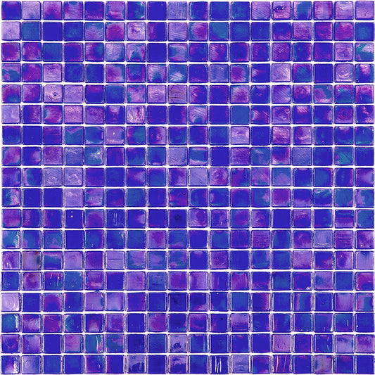 20-pack Skosh 11.6 in. x 11.6 in. Glossy Tiffany Blue Glass Mosaic Wall and Floor Tile (18.69 sq. ft./case)