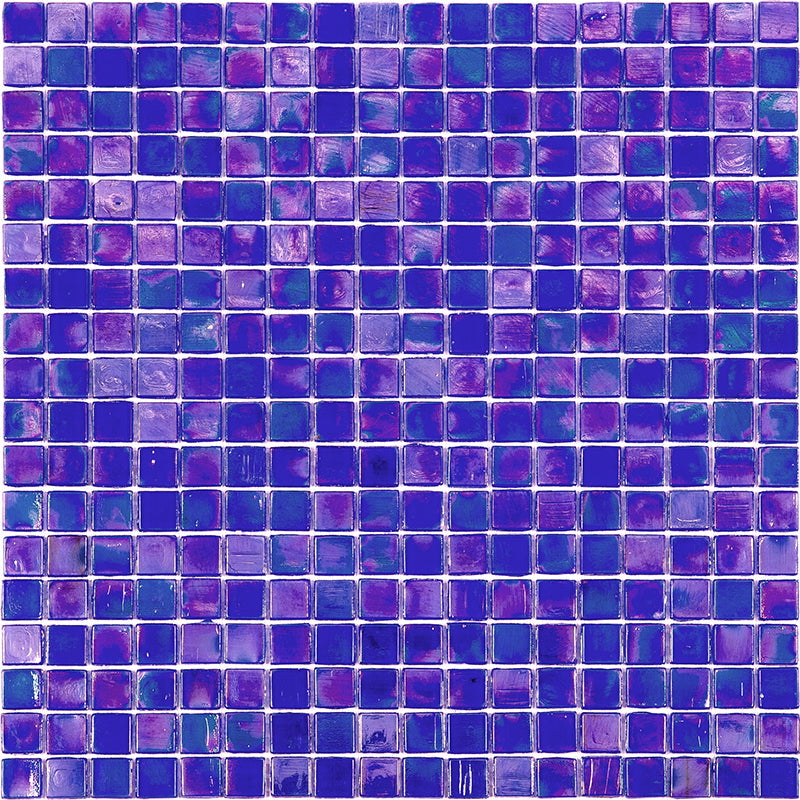Tiffany Blue 12x12 Glossy Uniform Square Glass Mosaic Tile (20 pack, 18.69 sq ft/case) - Sample