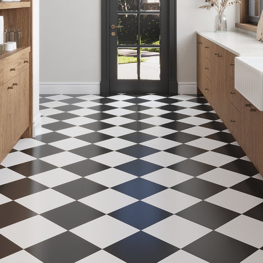 Deep Charcoal Black 12x12 Matte Square Porcelain Tile (14 pack, 13.56 sq ft/case)