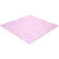 20-pack Skosh 11.6 in. x 11.6 in. Glossy Pale Pink Glass Mosaic Wall and Floor Tile (18.69 sq ft/case)