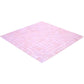 Pale Pink 12x12 Glossy Uniform Square Glass Mosaic Tile (20 pack, 18.69 sq ft/case) - Sample