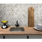 Sample - Beige 10x12 Matte Recycled Glass Hexagon Mosaic tile (10 pack, 8.29 sq ft/case)