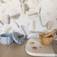 Sample - Beige 10x12 Matte Recycled Glass Hexagon Mosaic tile (10 pack, 8.29 sq ft/case)