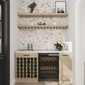 Chiffon white matte subway recycled glass mosaic tile backsplash with marble-inspired veining in a kitchen wall setting