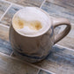 Blue and Beige Matte Tile