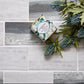 11x11 Gray and Beige Matte Subway Glass Tile