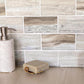 Beige 12x12 Matte Brick Recycled Glass Mosaic Tile (10 pack, 9.18 sq ft/case) - Sample