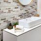 11x11 Beige Mosaic Tile 