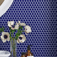 Indigo Blue 12x12 Glossy Penny Round Porcelain Mosaic Tile (10 pack, 9.87 sq ft/case)