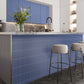 Indigo Blue 12x12 Glossy Penny Round Porcelain Mosaic Tile (10 pack, 9.87 sq ft/case) - Sample