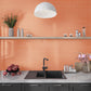 Orange 12x12 Glossy Penny Round Porcelain Mosaic Tile (10 pack, 9.87 sq ft/case) - Sample
