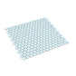 Cyan Blue 12x12 Matte Penny Round Porcelain Mosaic Tile (10 pack, 9.87 sq ft/case) - Sample