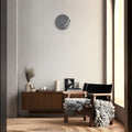 cotton white glossy porcelain penny round mosaic tile on interior wall surface