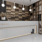 Pearl White 12x12 Matte Penny Round Porcelain Mosaic Tile (10 pack, 9.87 sq ft/case) - Sample