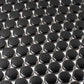 Black 12x12 Glossy Penny Round Porcelain Mosaic Tile (10 pack, 9.87 sq ft/case) - Sample