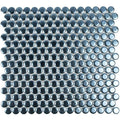 Sample - Denim Blue 12x12 Matte Penny Round Porcelain Mosaic Tile (10 pack, 9.87 sq ft/case)