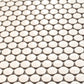 1x1 Cirkel Beige Porcelain Penny Round Tile