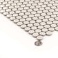 1x1 Cirkel Beige Penny Round Tile