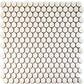 1x1 Cirkel Glossy Penny Round Tile