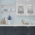 Light turquoise glossy porcelain penny round mosaic tile for kitchen backsplash wall