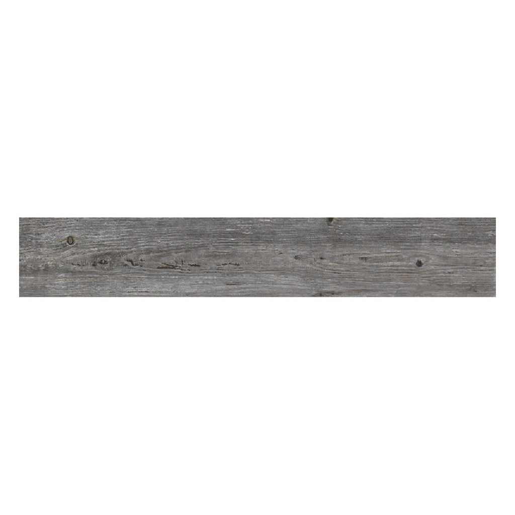 Apollo Tile Ash Gray 8-in x 48-in Matte Porcelain Wood Look Tile (10.358-sq. ft/ Carton)