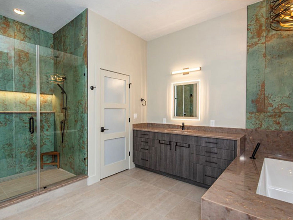 Viridian Green Rectangle Tile