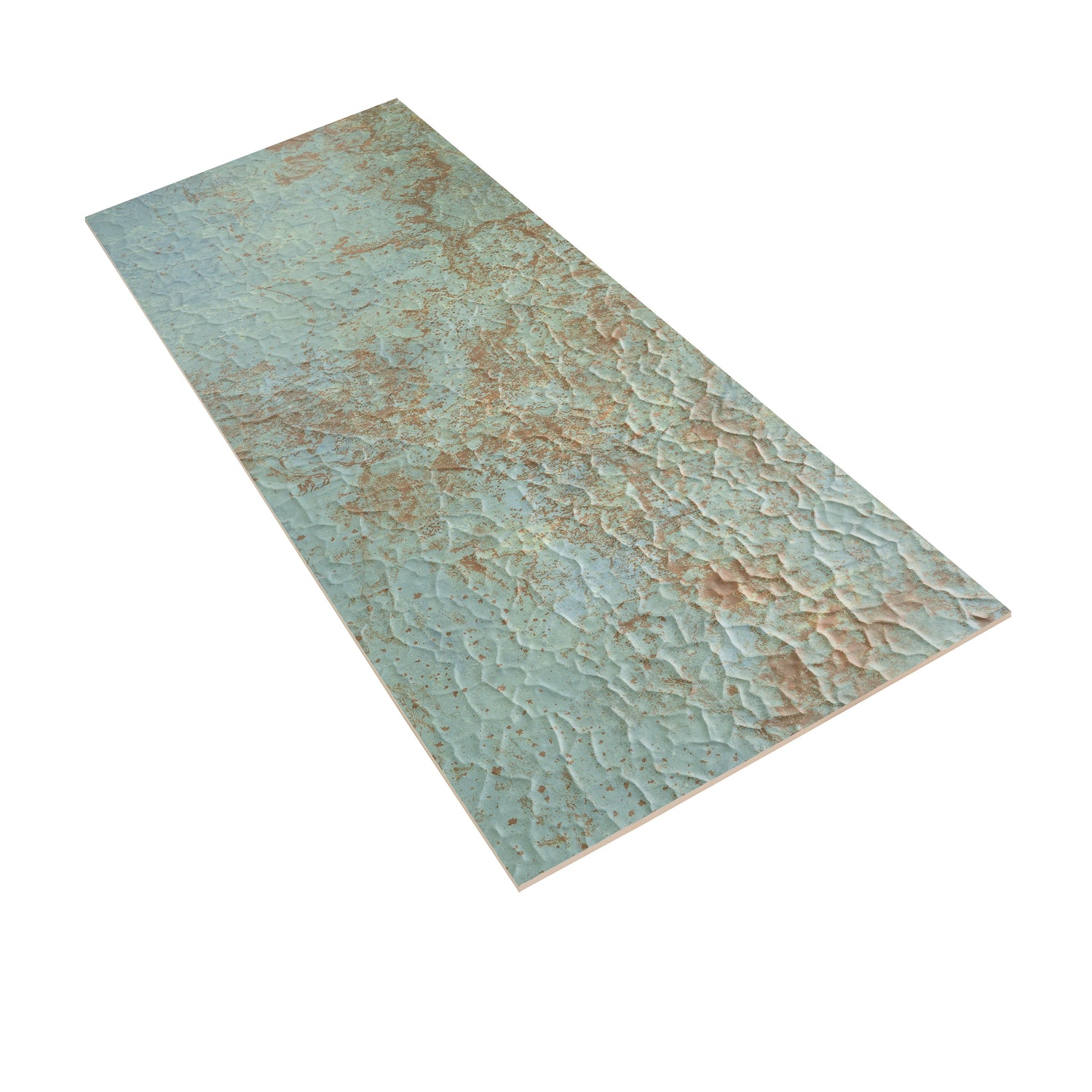 Nimbus Viridian Green 17.6 in. x 47 in. Textured Ceramic Rectangle Wall Tile (7 Cases, 120.61 sq ft/Pallet)
