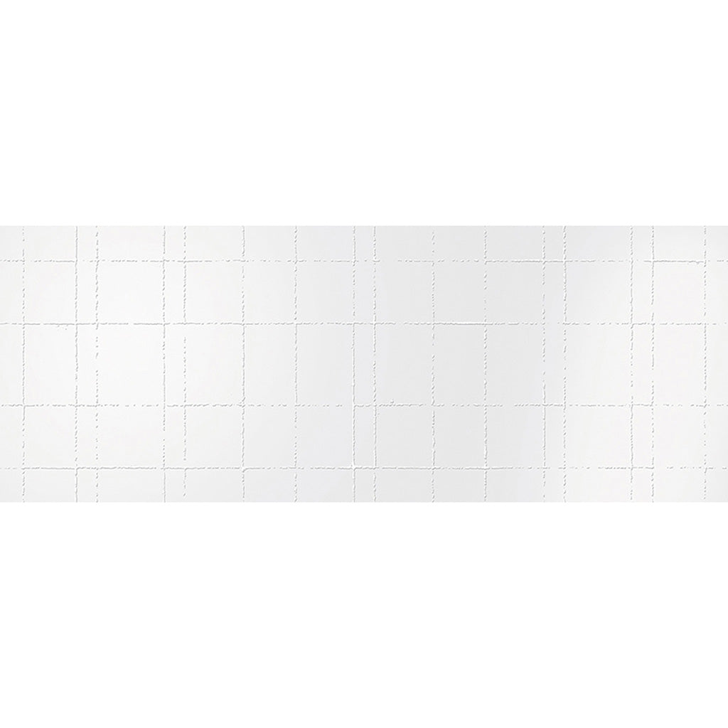 Cotton White Ceramic Rectangle Tile