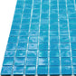 20-pack Nacreous 12 in. x 12 in. Glossy Turquoise Blue Glass Mosaic Wall and Floor Tile (20 sq ft/case)